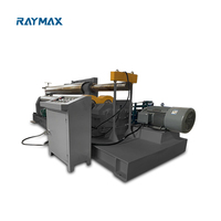 Machine à rouler les tôles RAYMAX haute précision pour le traitement des tôles, machine à rouler les plaques métalliques CNC automatique, machine à rouler les plaques à 3 rouleaux