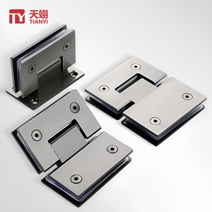 <b>Shower</b> Hardware <b>Shower</b> Glass Clamp Glass Clamp Bracket Stainless Steel Wall Mount Glass Clamp - Product Image 1