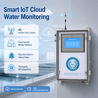 Kabinet Sensor Multiparameter Monitor Kualitas Air Online RS485 Industri untuk pH, Kekeruhan, Klorin, dan Pengolahan Air