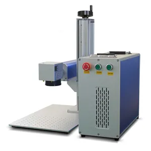 30w 50w 70w 100w fiber ABS laser marking machine with raycus max laser source