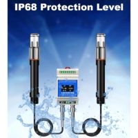 2 in 1 pengujian kualitas air cepat industri, hidroponik, perawatan kotoran Sensor ORP PH Online