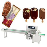 Machines d'emballage semi-automatiques faciles à utiliser et de haute précision pour les sucettes glacées, les glaces, les bonbons, les chocolats, les masques, les savons, les sachets