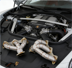Collecteur d'échappement pour Porsche 992.2 3.0T Carrera <span class=keywords><strong>S</strong></span> 2024-2026 Haute Performance Direct Usine - Product Image 1
