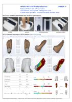 Escáner 3D de Pies para Clínica Podológica, Máquina de Escaneo de Forma de Pie para Plantillas Ortopédicas Personalizadas, Análisis de Arco del Pie y Presión Plantar