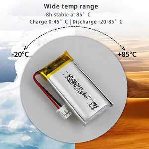 Высококачественный перезаряжаемый литий-ионный полимерный аккумулятор 3.<span class=keywords><strong>7</strong></span>В 700мАч <span class=keywords><strong>Lipo</strong></span> 902040 с PCM и разъемом - Product Image 4