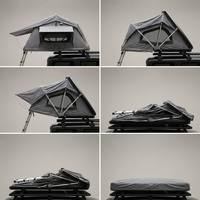 Tente de toit souple imperméable pour 2 à 3 personnes, camping sur toit de SUV, voyage en plein air