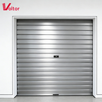 Unité de stockage robuste avec porte enroulable, isolée, antivol, en acier fini pour villa et usage commercial