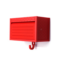 Porte-clés mural moderne en plastique Fantasy Garage – Boîte de rangement pour entrée, couloir, bureau, cuisine – Support pour clés