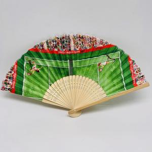 Abanico Plegable de Bambú QM Folk Art para Boda, Decoración China Tallada e Impresa, Recuerdos de Boda, Abanico de Bambú Folclórico para Damas de Honor - Product Image 3