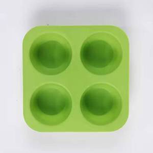 Molde de Silicona para Hornear Cupcakes de Chocolate Hechos a Mano, Ecológicos, con 4 Cavidades, Venta al por Mayor - Product Image 6