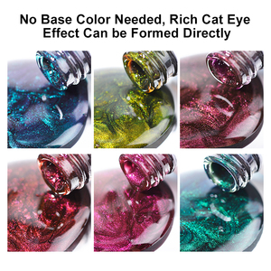 Esmalte <span class=keywords><strong>de</strong></span> Uñas en Gel Efecto Ojo <span class=keywords><strong>de</strong></span> Gato <span class=keywords><strong>de</strong></span> 15ml, 12 Colores, Sin Necesidad <span class=keywords><strong>de</strong></span> Base, Libre <span class=keywords><strong>de</strong></span> HEMA, Magnético, Marca Privada - Product Image 3