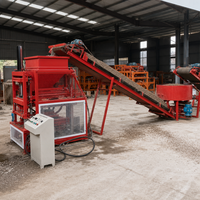 Machine automatique de fabrication de briques en argile WT2-10, machine de production de briques en argile rouge, machine de fabrication de blocs de terre emboîtables
