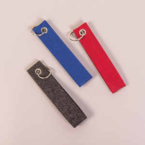 Portachiavi ad Anello Scrivibile per Progetti Fai-da-Te, Anelli Portachiavi in Feltro a Prezzo Conveniente - Product Image 4