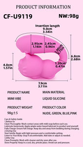 Mini vibromasseur en silicone 18+ Produit de masturbation pour adultes Vibromasseur féminin multi-fréquence Vibromasseur réaliste pour une expérience stimulante - Product Image 5