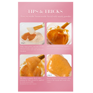 Heißer Verkauf Vampir 24 Karat Gold Minze Kamille Bambus Holzkohle Maske Gesichts Weich pulver Gelee Gesichts maske Puder Gelee Gesichts maske - Product Image 6