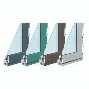 Molde de extrusión de perfil de ventana de PVC, moldura de PVC de alta calidad para puerta y ventana, perfil de plástico