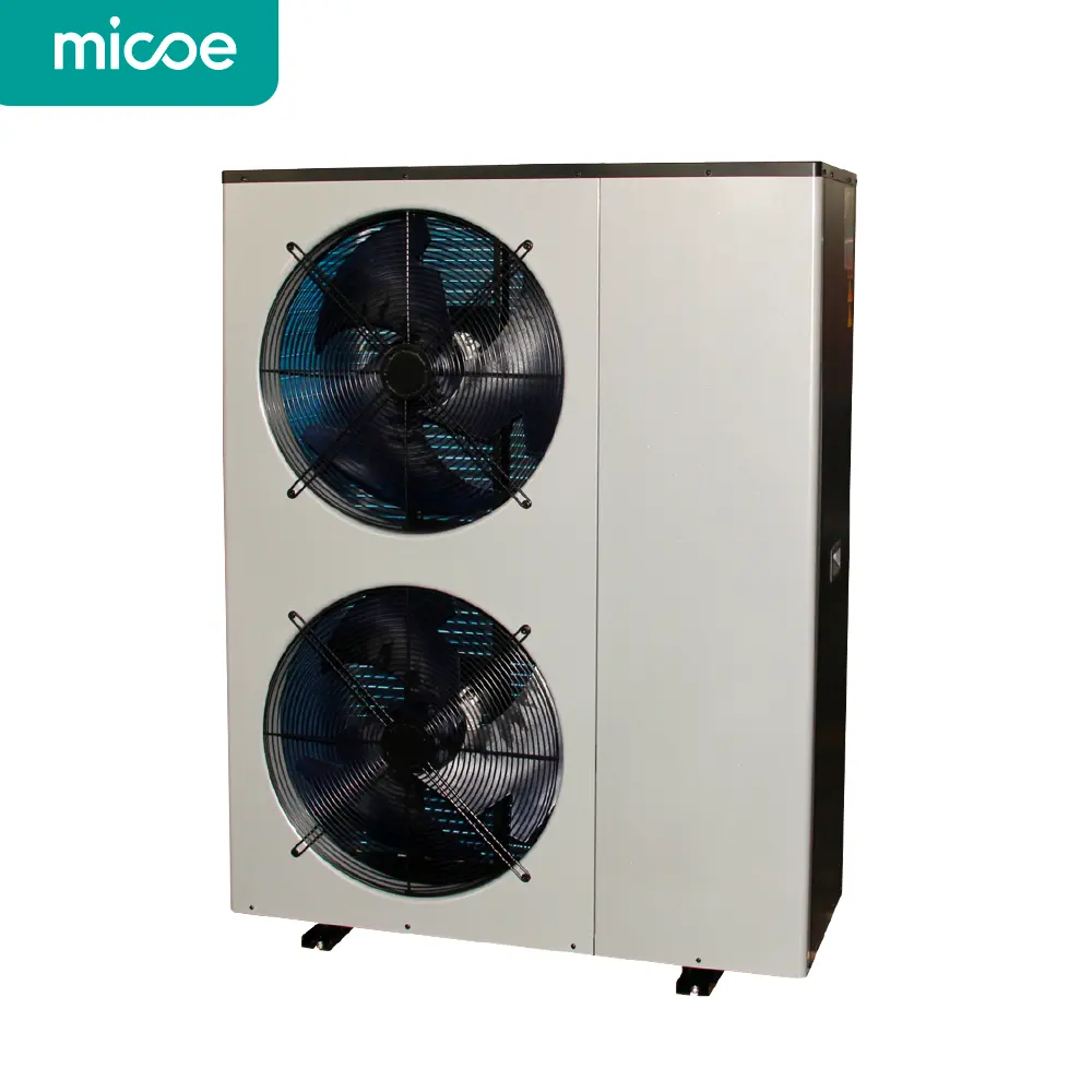 Micoe OEM Pompa Di Calore12KW中国のR290給湯器空気源モノブロックヒートポンプ床暖房冷却温水用