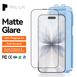 Protector de Pantalla de Cristal Templado con Cobertura Total Mate para el <span class=keywords><strong>Mercado</strong></span> Coreano, para <span class=keywords><strong>iPhone</strong></span> 17 15 12 11 Pro Max - Product Image 1