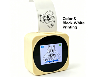 Giocattolo Interattivo AI Multifunzionale con Stampa e Disegno, Stampante Portatile in Plastica per Bambini, <span class=keywords><strong>Mini</strong></span> Aiuto Scolastico Tascabile - Product Image 4