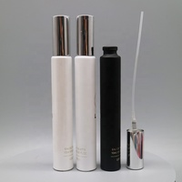 8ml 10ml Mini vide parfum atomiseur cylindre forme Fine brume vaporisateur bouteille Portable verre pulvérisateur bouteille de parfum pour cologues