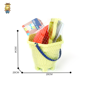 Ensemble de 10 seaux de plage pour enfants, moules à sable en forme de château, arrosoir, pelle, râteau, jouets de plage en PP+PE pour l'été - Product Image 3