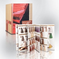 Nuancier de coloration capillaire pour marques cosmétiques italiennes OEM, design personnalisé 46,5x36cm, tous types de cheveux, vente en gros