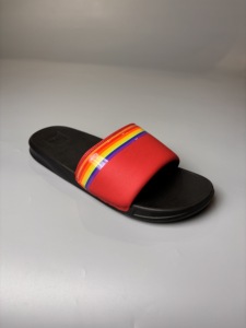 Tongs tendance à motif arc-en-ciel avec semelle intermédiaire en EVA, à bout ouvert, imprimés personnalisés amusants, confortables, décontractées, pour la maison et l'extérieur - Product Image 5