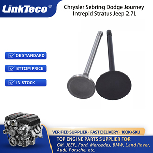 Linkteco 12 paires de soupapes d'admission et d'échappement compatibles avec EER EES essence pour Chrysler Sebring Dodge Journey Intrepid Stratus Jeep 2.7L de 98 à 12 - Product Image 6
