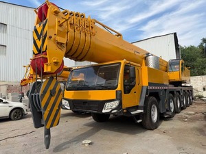 Grue mobile chinoise d'occasion 100/200/220/240/260/300 tonnes, grue hydraulique sur camion jaune X-C-M-G, excellent état, prête à l'emploi - Product Image 3