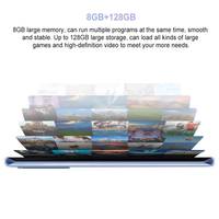Original 2022 Nouveau Huawei Nova 7 Pro 5G 8 Go + 128 Go (Noir Jet) (Blanc) Version Chine Android 10 Quatre Caméras Arrière Double Caméra Frontale