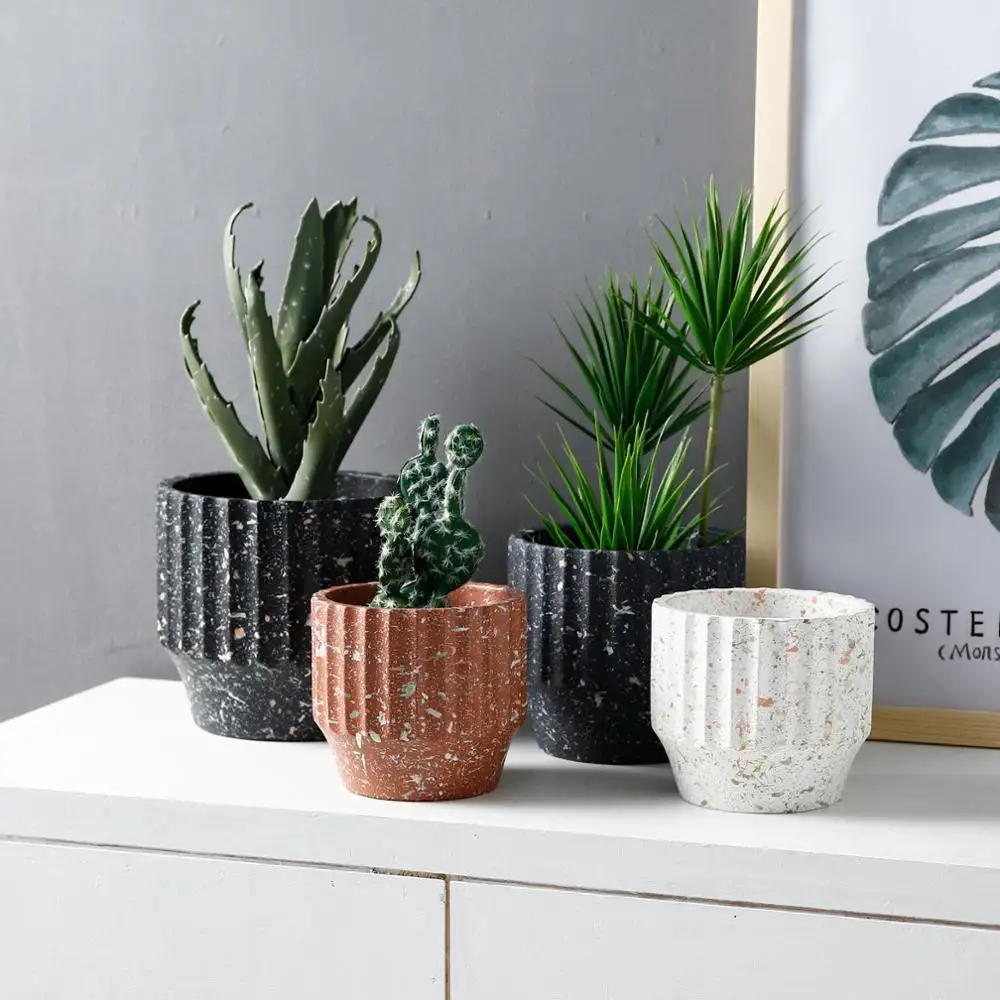 Pot de plantes à ciment, Hipster, créatif, Vintage, nouveaux Pots pour plantes