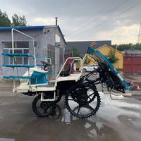 2ZG Camion de repiquage de riz automatique à 6 rangées Planteur de riz électrique de type à foulée rapide