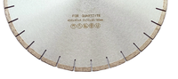 Hoja de diamante profesional de 450mm/18 "para piedra de cuarzo y piedra de ingeniería-Obstrucción antiresina