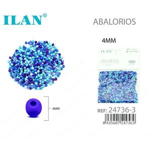 Perline di Riso Multicolore Ilan da 4mm per Creazione di Gioielli - Product Image 1