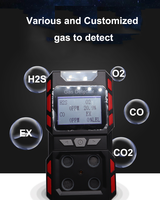 Alarme de détecteur de gaz CO portable Application de mine de charbon de sécurité intérieure