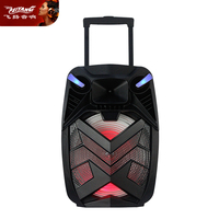Deflectores de sonido profesional Feiyang, altavoz de karaoke de 15 pulgadas, altavoces portátiles Bluetooth para exteriores, boombox activo para fiestas