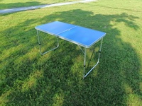 Table de camping pliante portable ultra-légère en alliage d'aluminium Modern Tourist 2026, mobilier d'extérieur imperméable et durable