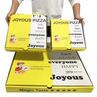 도매 피자 상자 일회용 패스트 푸드 포장 사용자 정의 인쇄 피자 상자 판지