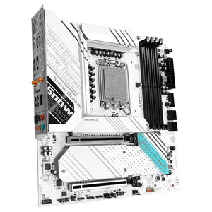 เมนบอร์ด Jingyue B760 Snow Dream Series รุ่นใหม่ รองรับ D4/D5 สำหรับเล่นเกม LGA1700 รองรับซีพียู Core I3/i5/i7 รุ่นที่ 12/13/14 รองรับรุ่นที่ 12 และ 13 - Product Image 3