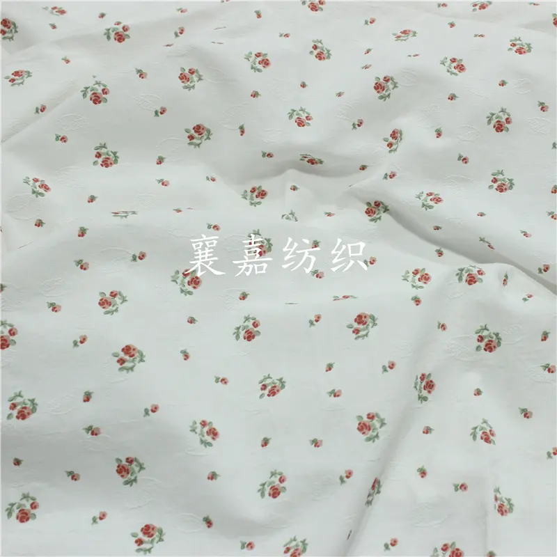 100%Jacquard printing children'swear Decorative cloth fabric