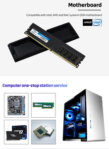 Memoria RAM Shenzhen Ram RGB de 16 GB DDR4 de 8 GB 2666 con disipador térmico para PC, RAM RGB de 16 GB - Product Image 4