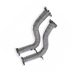 Collettore di Scarico Sportivo Downpipe per Porsche Cayenne E-Hybrid 3.0T 2011-2018, Isolamento e Potenziamento per Porsche Cayenne 958 - Product Image 1