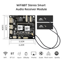 Carte d'amplificateur Dsp Dac de puissance audio numérique sans fil CL-100WB le module récepteur de source audio WiFi & BT HDM I
