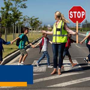 علامة التوقف البطيئة الأكثر مبيعًا ، لافتة وقوف السيارات المحمولة على الوجهين ، لافتة عاكسة بطيئة للشوارع بمقبض من الخيزران ، الألومنيوم - Product Image 4