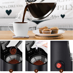 Sonifer SF-3564 Vente en gros Nouvelle <span class=keywords><strong>cafetière</strong></span> électrique automatique à goutte à goutte pour usage domestique 220V <span class=keywords><strong>Petite</strong></span> 0,75L Maintien au chaud - Product Image 2