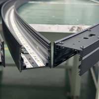 Boîtier LED en aluminium incurvé architectural 8035 pour plafond - Garantie 5 ans - Kits de profil haut de gamme ou luminaires assemblés disponibles