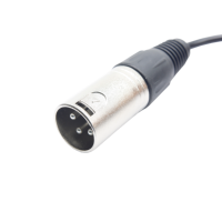 Câble de microphone XLR 3 broches mâle-femelle pour enregistrement audio en studio et haut-parleur