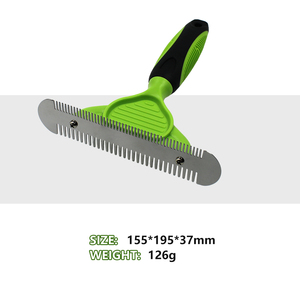 Tappetini per <span class=keywords><strong>Toelettatura</strong></span> Animali Domestici, Spazzola per Rimuovere Peli e Sottopelo per Cani e Cavalli - Product Image 6