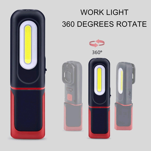 ไฟฉาย LED COB กำลังสูง พกพาสะดวก พร้อมแม่เหล็ก สำหรับซ่อมรถยนต์ ชาร์จไฟได้ผ่านพอร์ต Type-C ไฟฉุกเฉิน รุ่น WD-505 แม่เหล็ก - Product Image 4