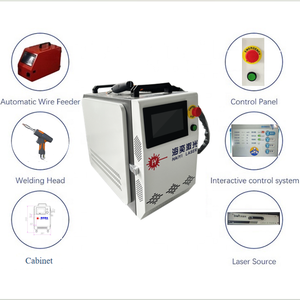Nouvelle machine de soudage laser à fibre portative, refroidie par air, petite, haute productivité, pour le scellage rapide des tôles métalliques - Product Image 5